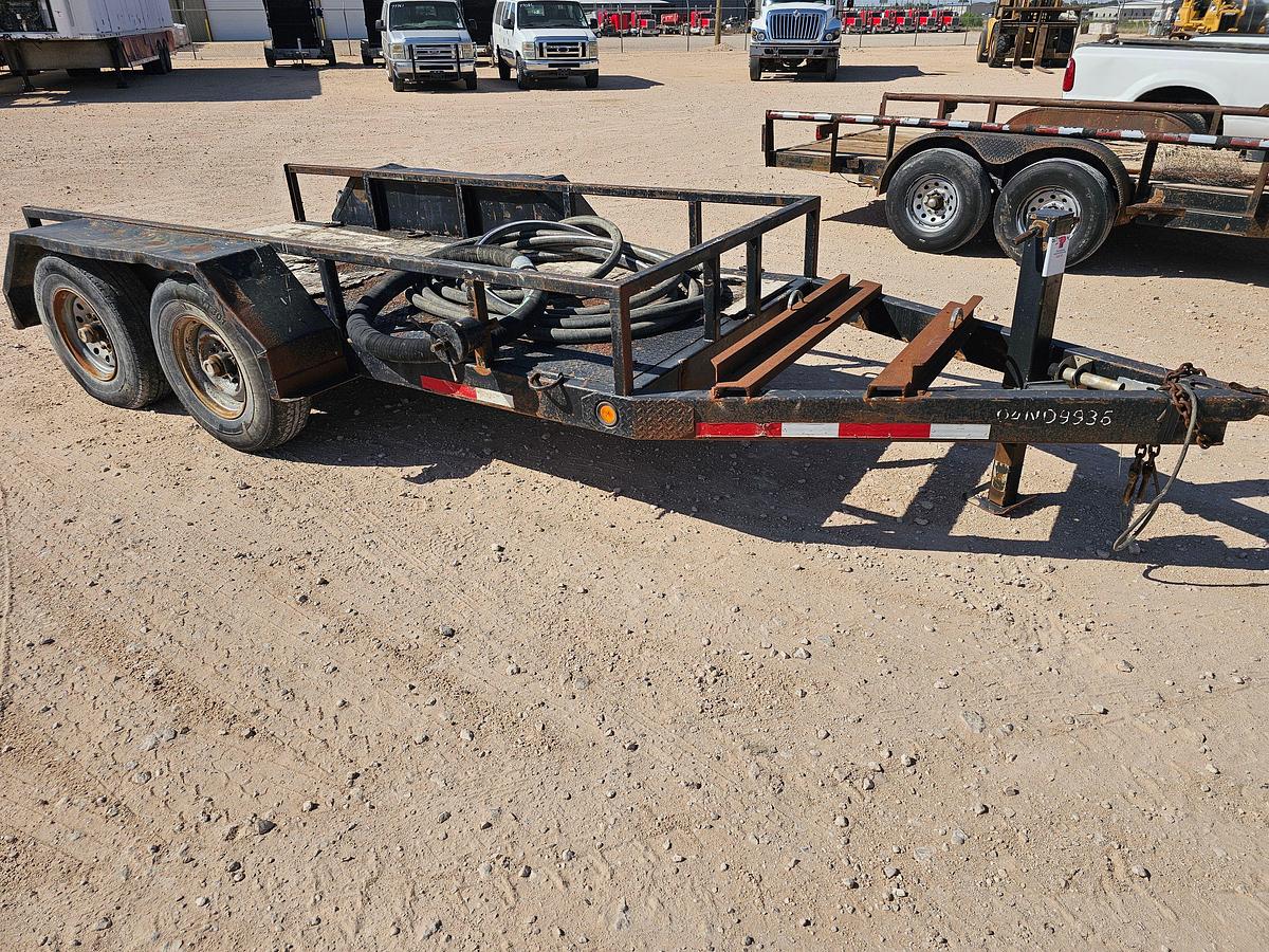 Used 12’ x 5’ t/a bumper pull utility trailer