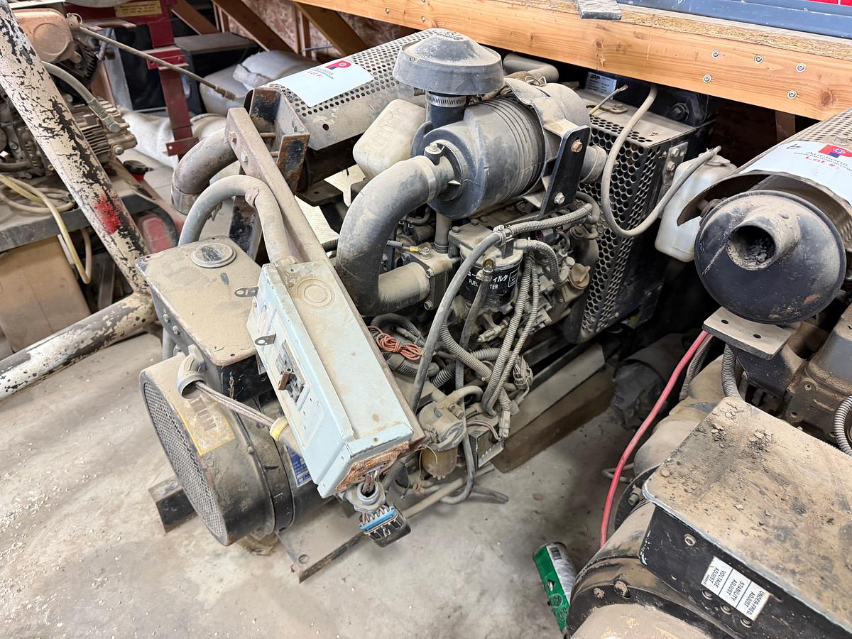 Used MARATHON 8KW GENERATOR P/B YANMAR 3-CYLINDER DIESEL ENGINE
