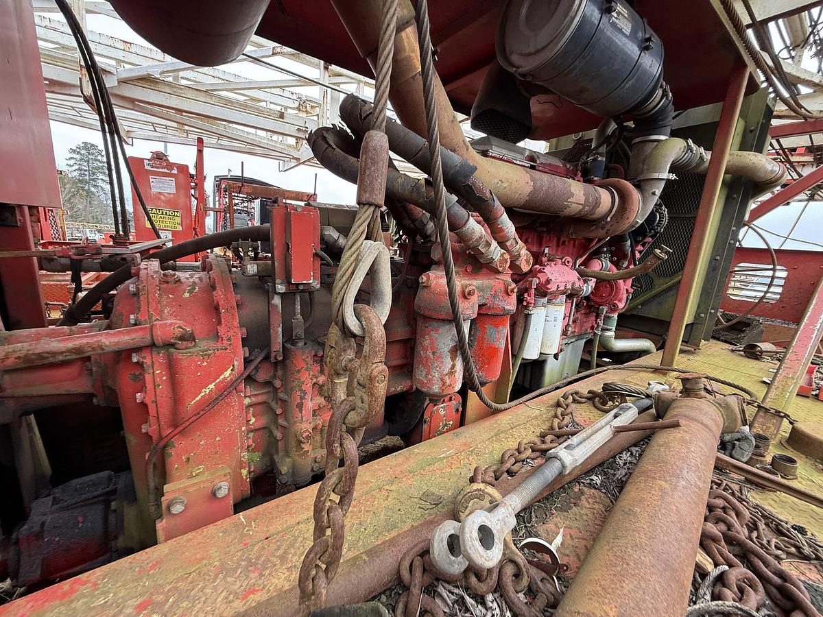 Used 1982 COOPER LTO 350 DD 97’-200K 5-AXLE WELL SERVICE WORKOVER RIG