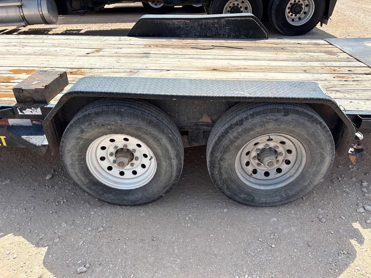 Used 2018 BIG TEX 20’ X 7’ T/A BUMPER PULL TRAILER