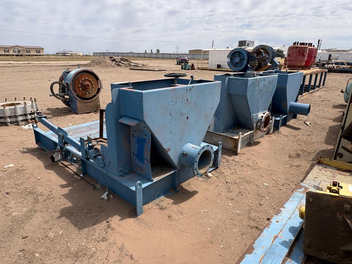 Used (3) incomplete shale shaker bodies