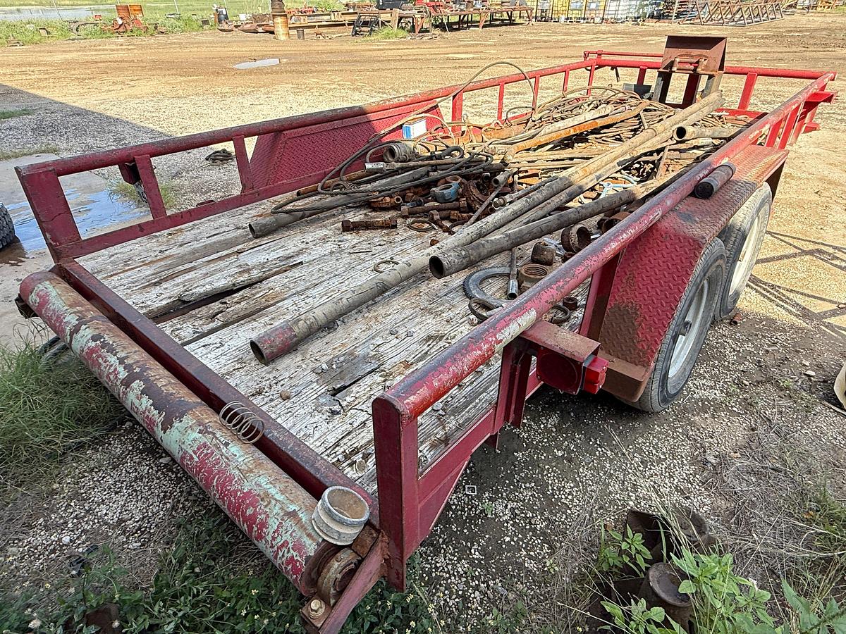 Used 18’ X 82” T/A BUMPER PULL TRAILER