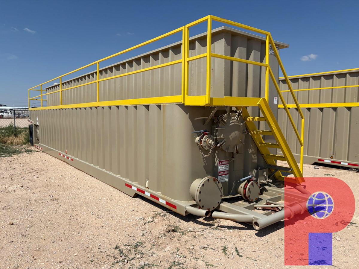 Used 42’L X 8.5’W X 9.5’H S/A OPEN TOP FRAC TANK