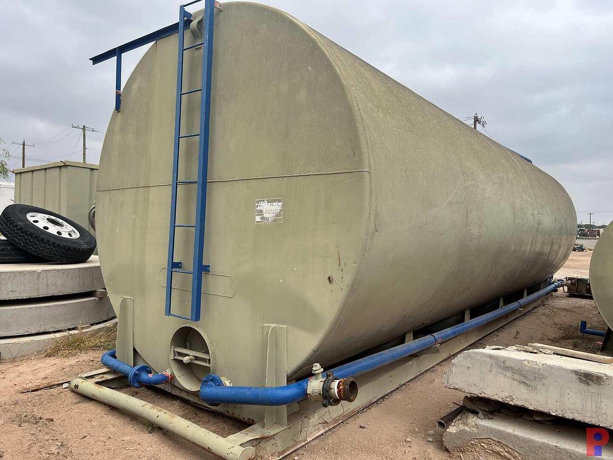 Used 500 BBL 21,000 GALLON WATER TANK