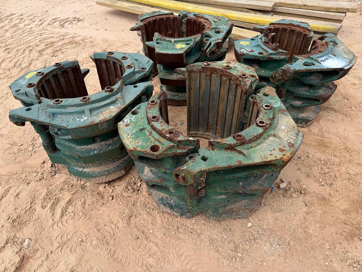 Used LOT OF (4) ASSORTED BJ 10-3/4” & 13-3/8” CASING SPIDER SLIPS