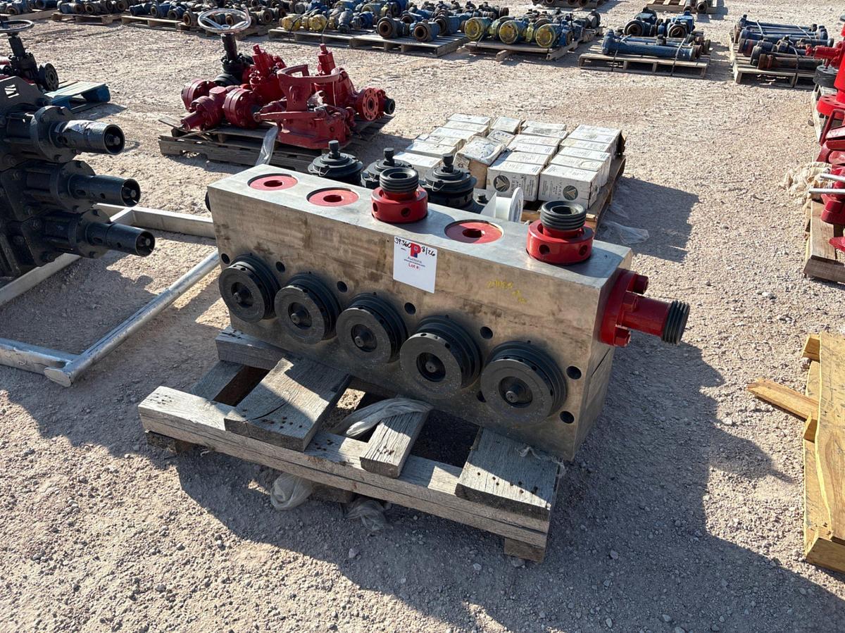 Used KERR super stainless B535A02 Quintaplex fluid end & SERVA TPD600 triplex fluid end