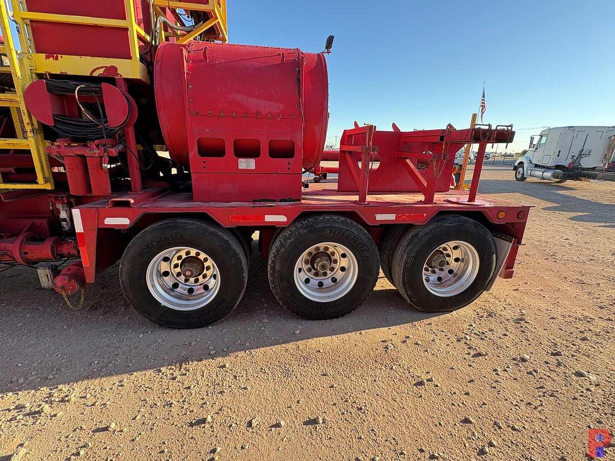 Used 2011 BLACKSTONE TRAILER MFG 3-AXLE FRAC PUMP TRAILER