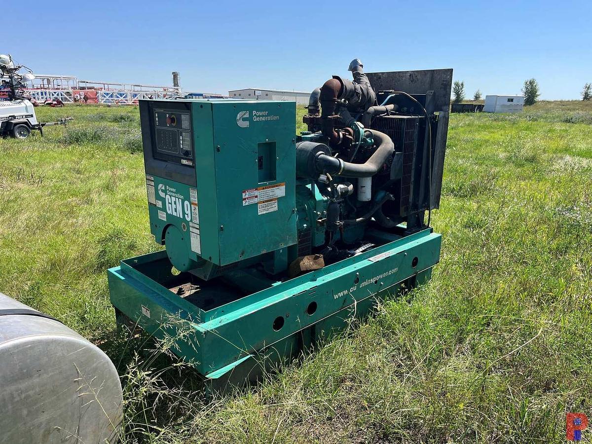 Used 2010 CUMMINS ONAN DSFAD 60-KW GENERATOR SET