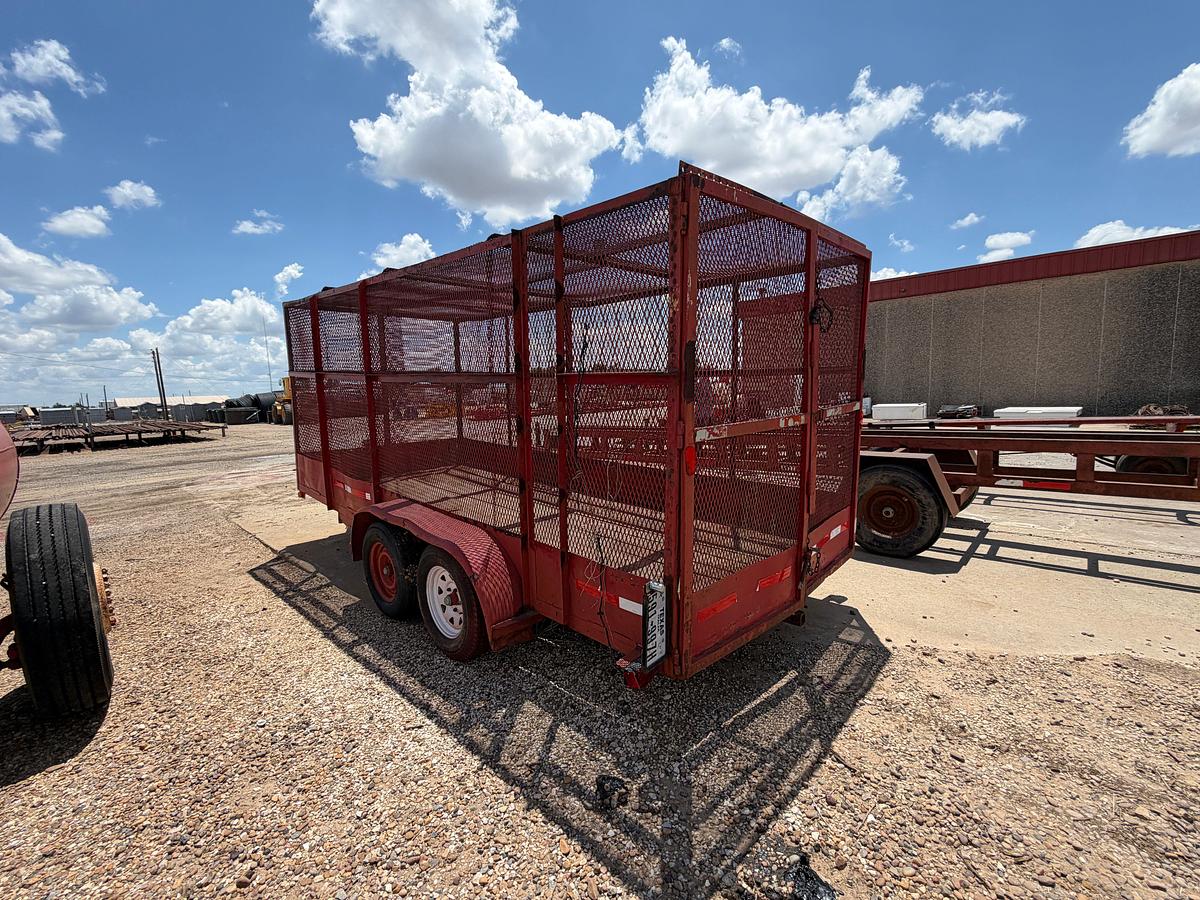 Used Shopbuilt 16’ t/a Trash Trailer