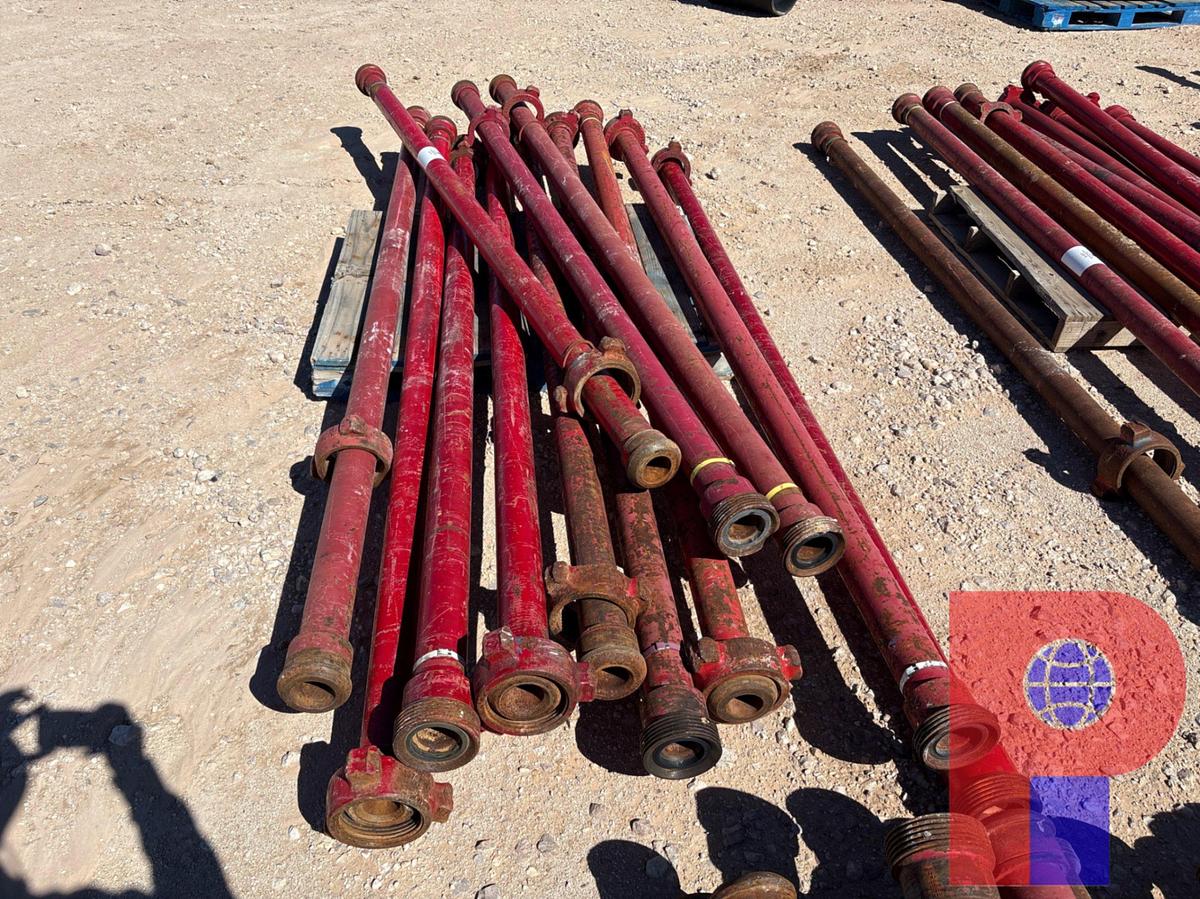 Used (12X$) (12 JTS) 3” X 10’ 1502 FLOW IRON