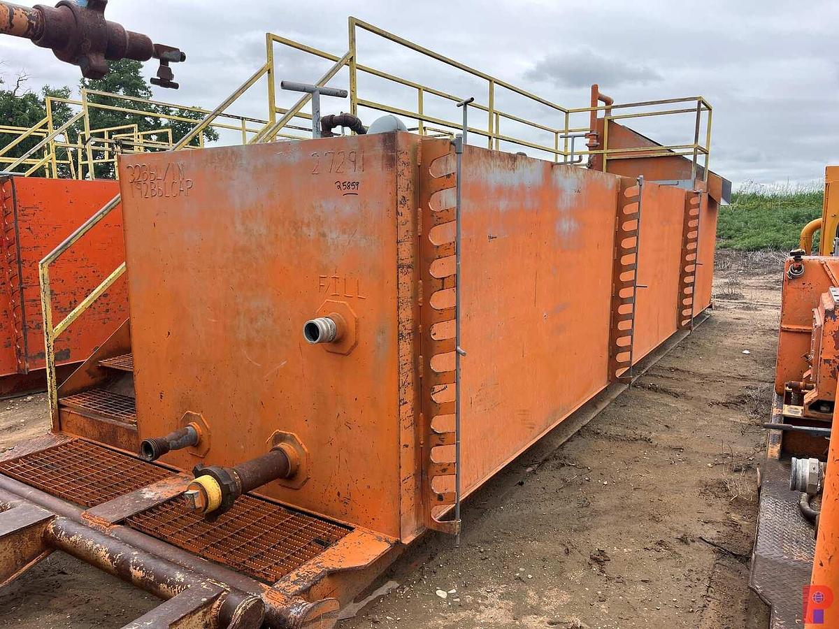 Used 32X8X5H 192 BBL. REVERSE TANK