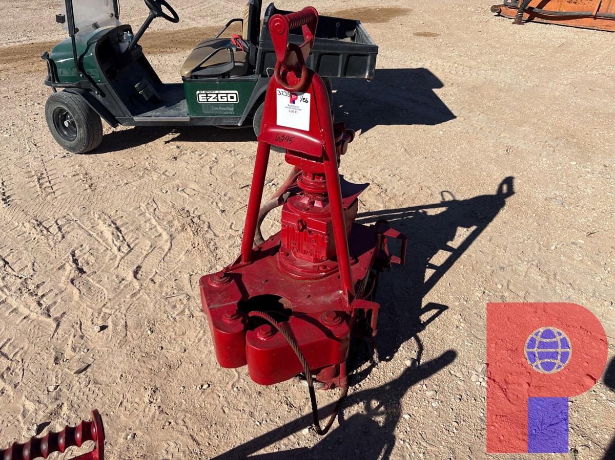 Used HYDRAULIC PIPE SPINNER