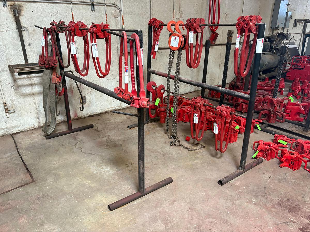 Used (2x$) 6’ x 64” tool racks