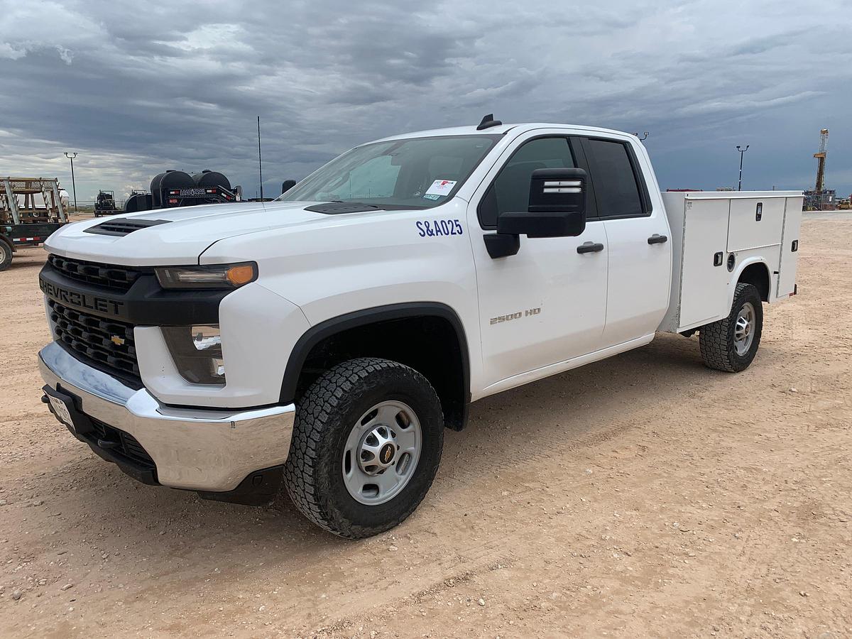 Used 2023 CHEVROLET SILVERADO 2500HD CREW CAB MECHANICS TRUCK