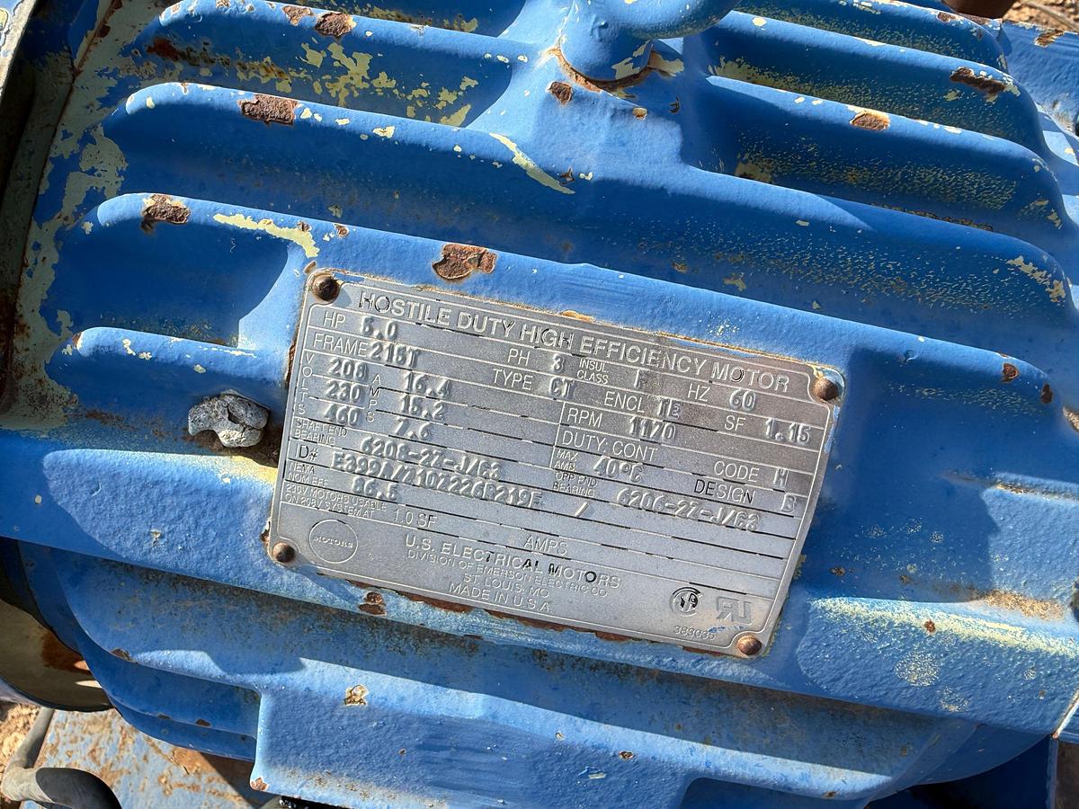 Used (2) SKIDDED AIR COMPRESSOR STATIONS INCOMPLETE F/ PARTS