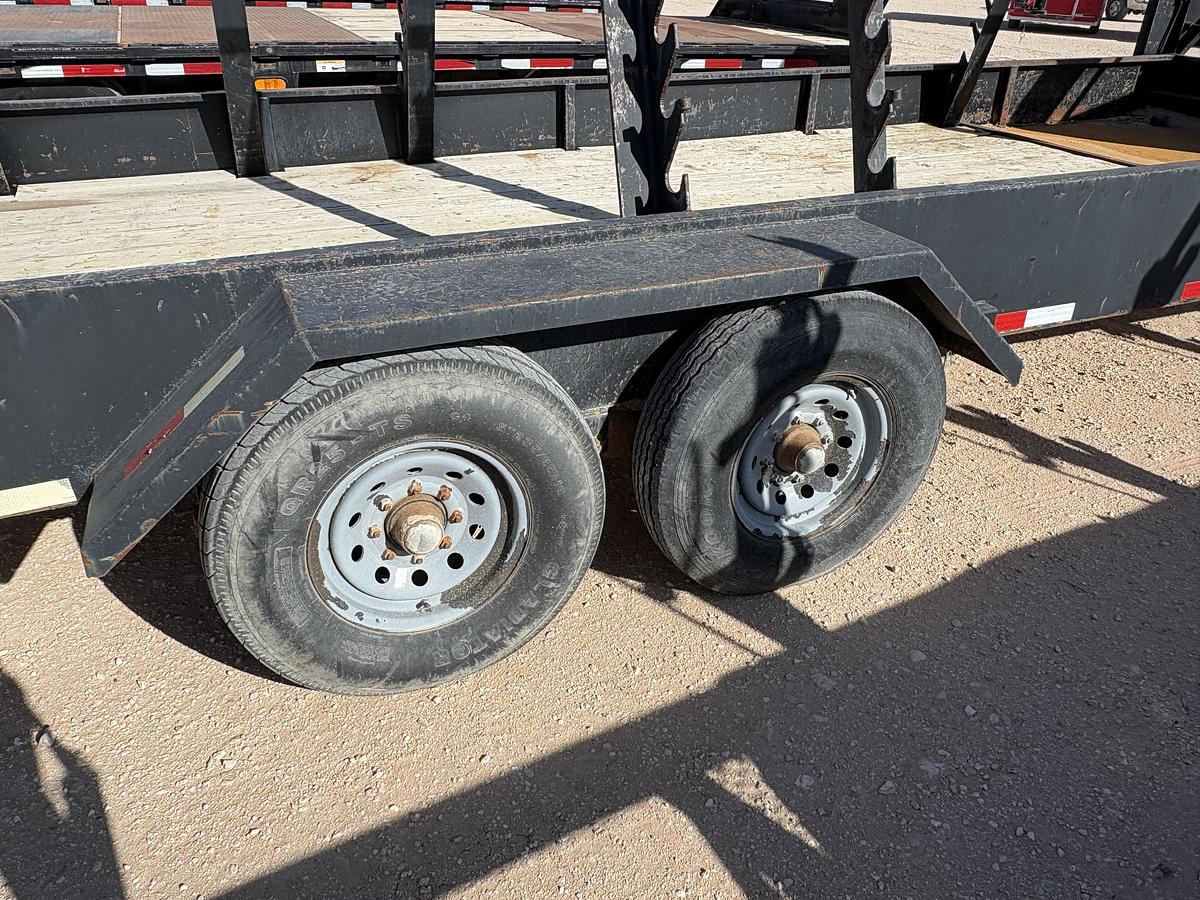 Used SHOPBUILT 24’ x 6.5’ T/A GOOSENECK TRAILER
