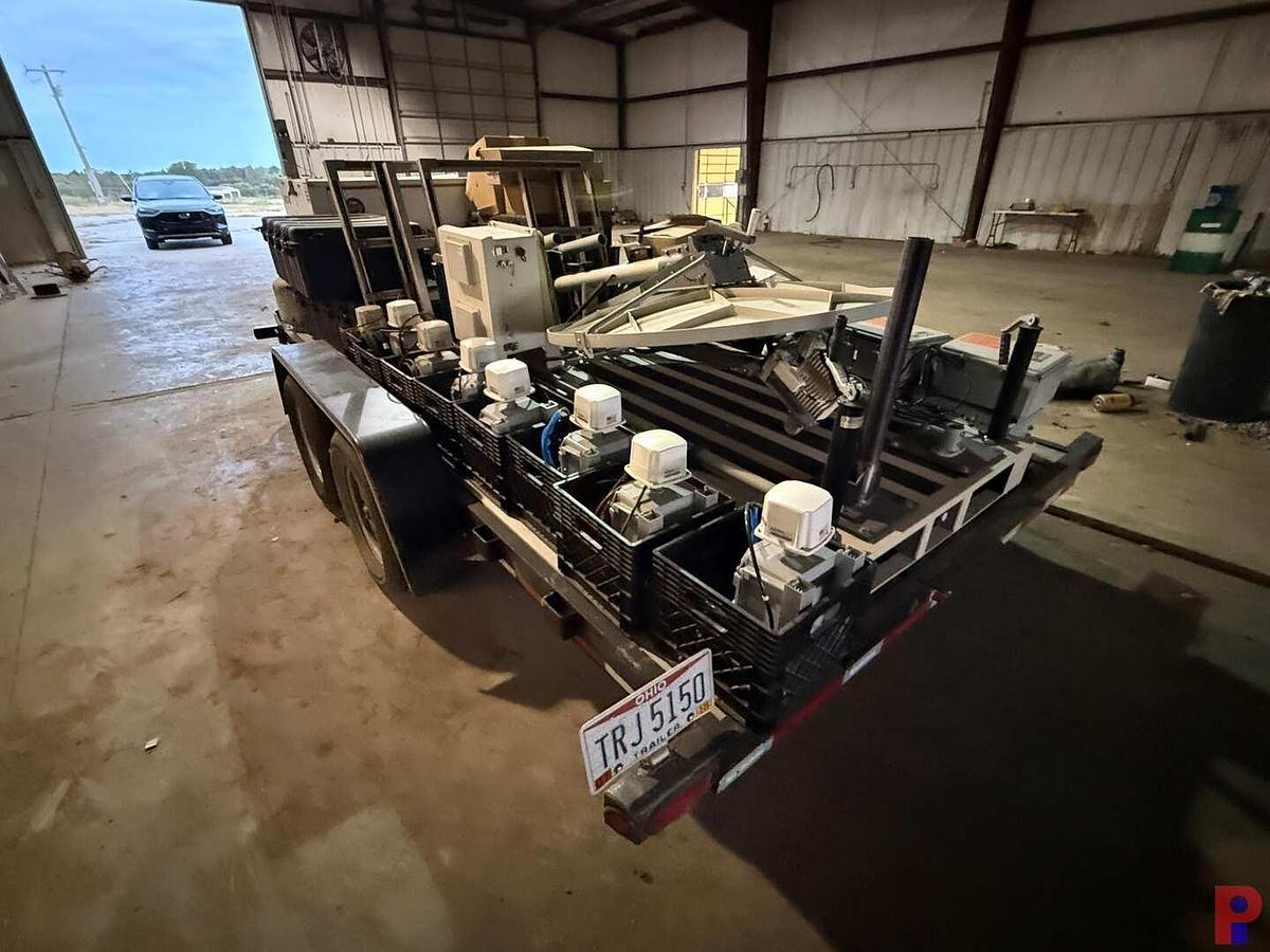 Used SCADA LINK REMOTE TERMINAL UNIT PKG. W/ 6 KW GENERATOR ON 14’ T/A BUMPER TRAILER