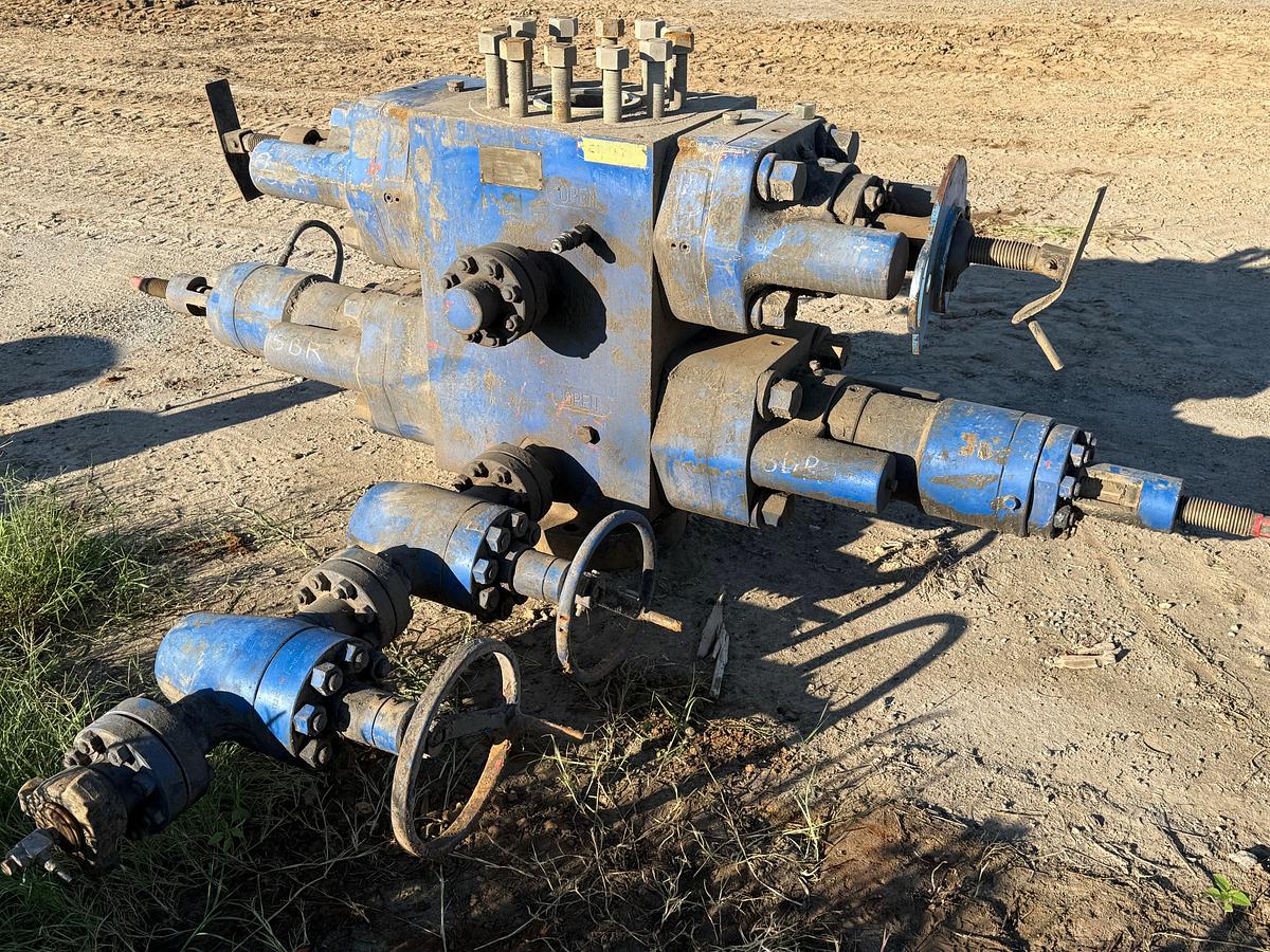 Used 2018 CAMERON “U” TYPE 7-1/16 10K WP DBL HYD BLOWOUT PREVENTER