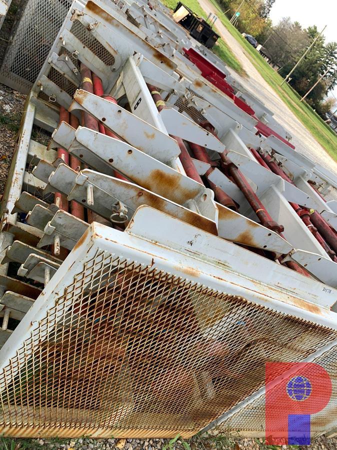 Used (17) JTS. OF 2”-3” FIG 1502 15K WP FLOW IRON ON TRANSPORT RACK