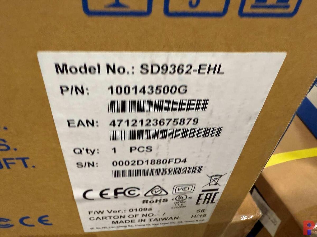 Used (5) VIVOTEK SD8333E, SD9362-EHL SPEED DOME CAMERA’S, & DESKTOP FILE FOLDER ORGANIZER