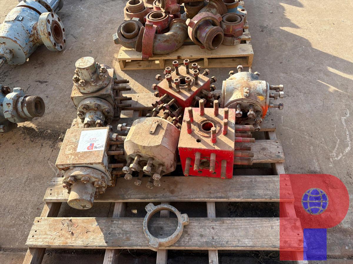 Used (6X$) 2-1/16” 15K & 10K FLUID CROSSES