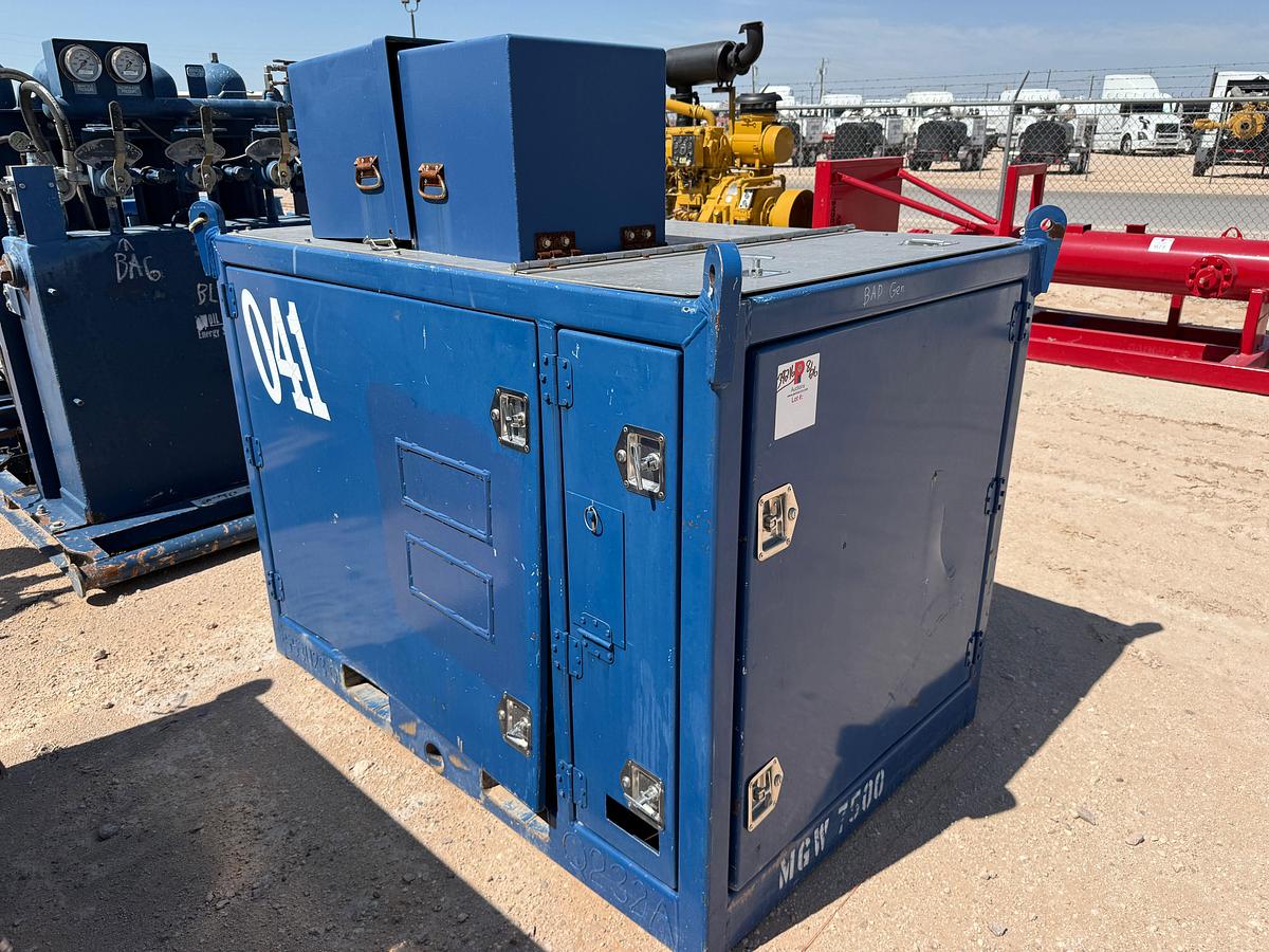 Used SELF CONTAINED 20K WP GREASE INJECTION UNIT COMBO P/B 8.4-KW ISUZU DIESEL GENERATOR