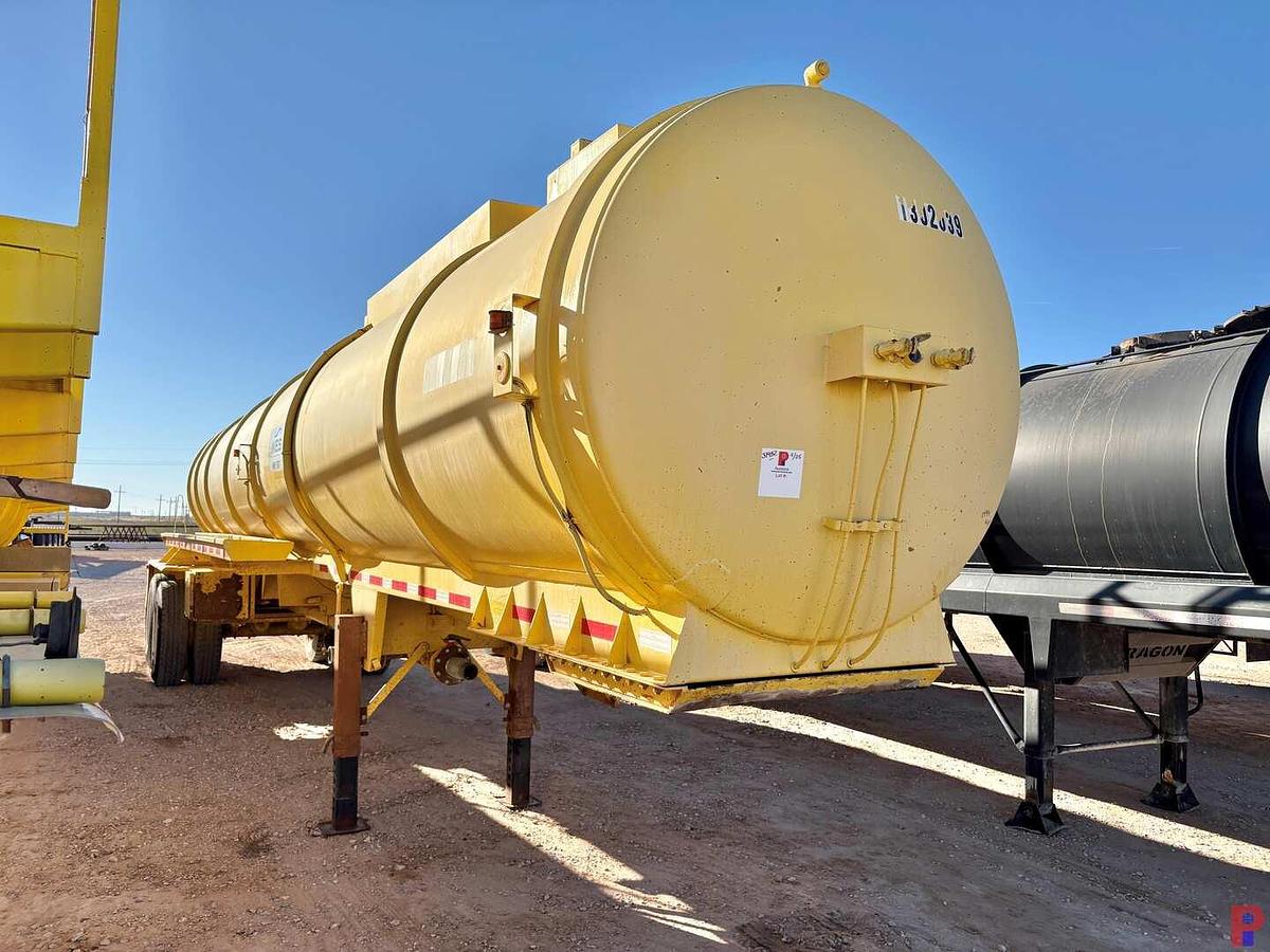 Used 1983 OVERLAND 130BBL T/A FLUID HAUL TRAILER
