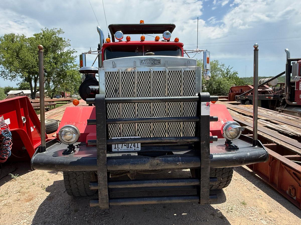 Used 1981 AUTOCAR DC9964 T/A 50-TON GIN POLE WINCH TRUCK