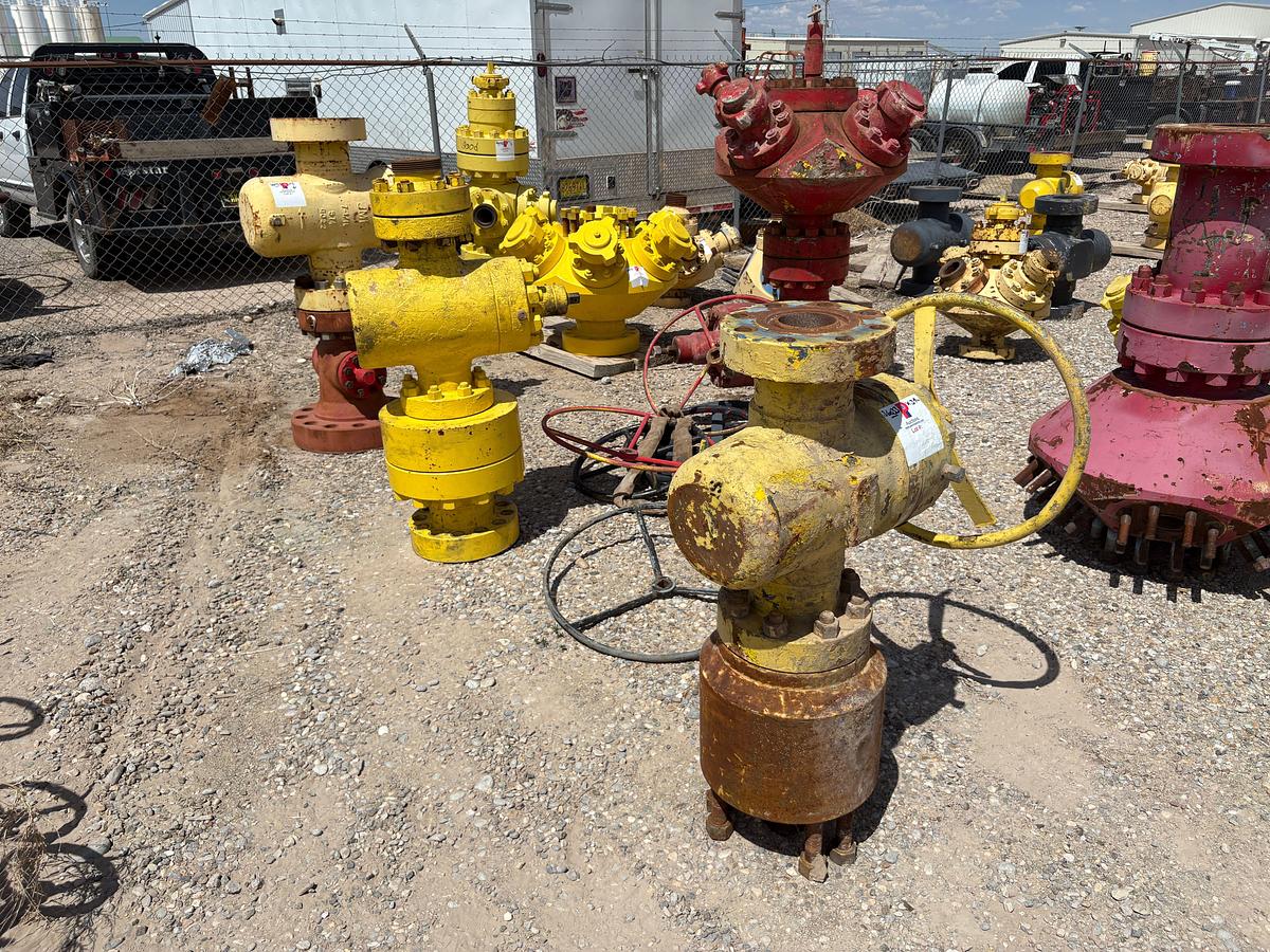 Used (2) 4-1/16” & (1) 7-1/16” 5K gate valves