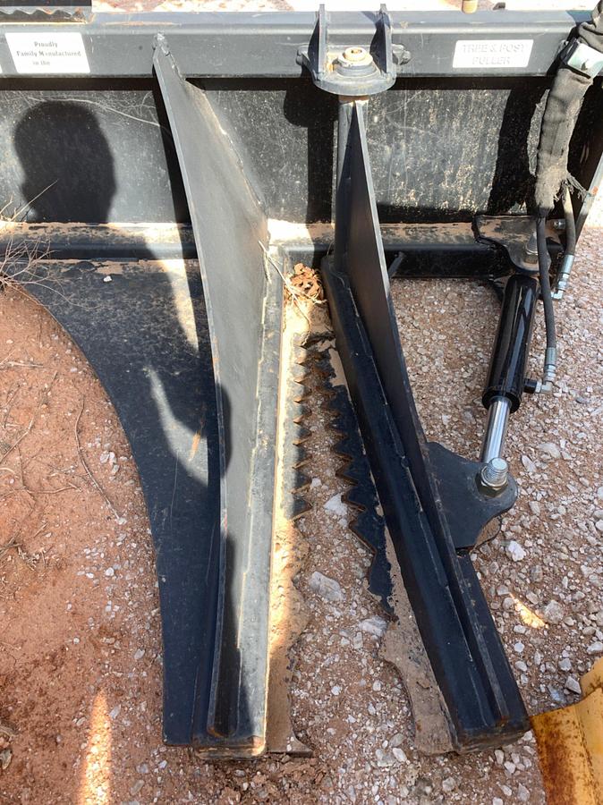 Used Jenkins Hydraulic Skid Steer Tree & Post Puller