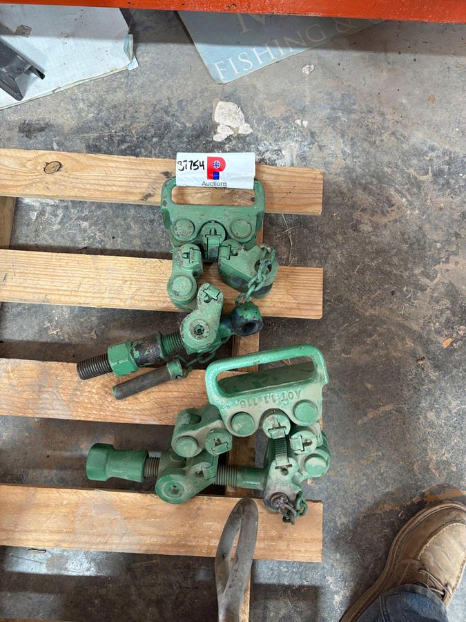 Used (2) AOT safety clamps