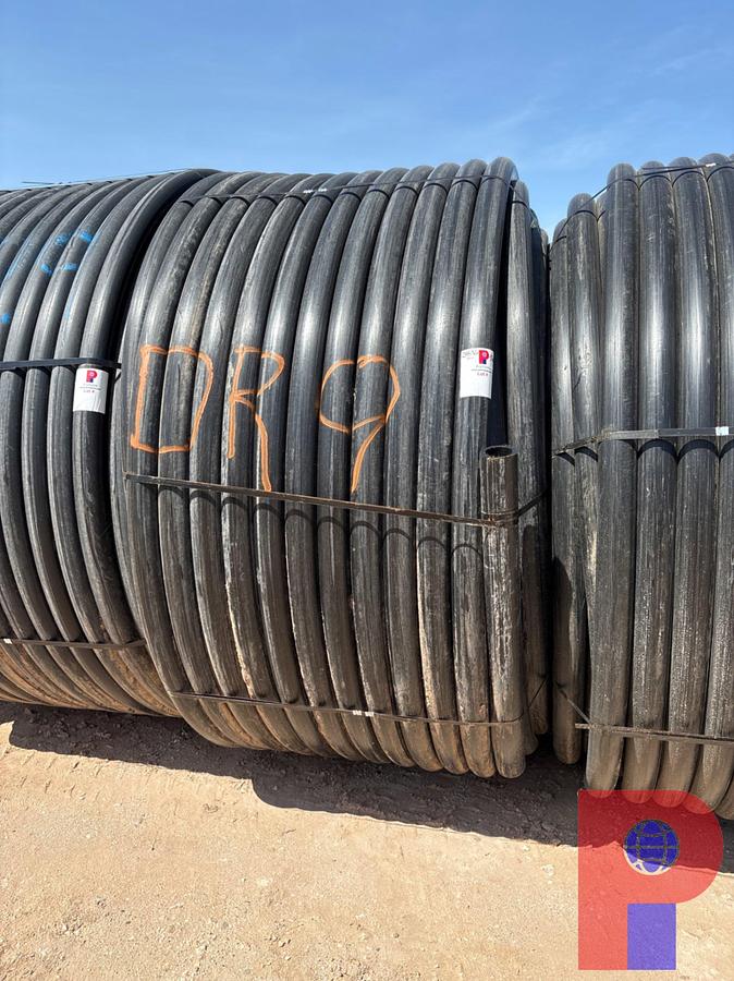 Used 1,000 FOOT ROLL OF 3" IPS SDR9 POLY PIPE