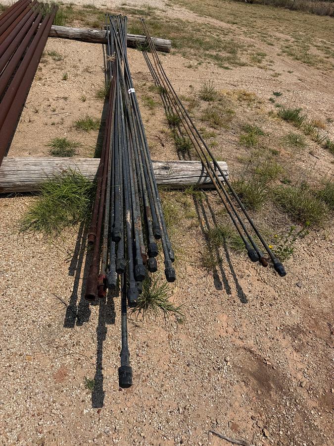 Used LOT W/ (16-JTS) of (UNUSED) 7/8” & (3-JTS) 3/4” SUCKER RODS