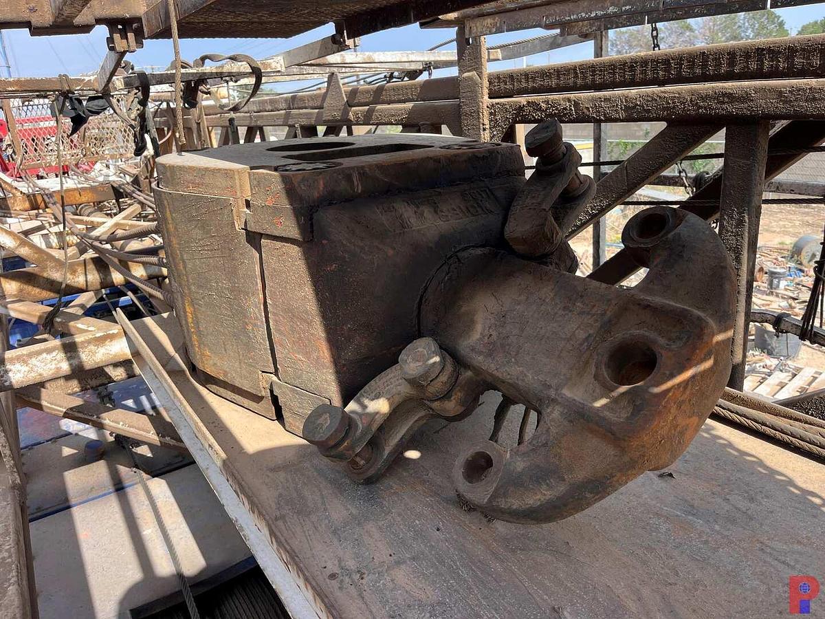 Used 2008 REFURB COOPER TL-550 DD 5-AXLE WELL SERVICE WORKOVER RIG