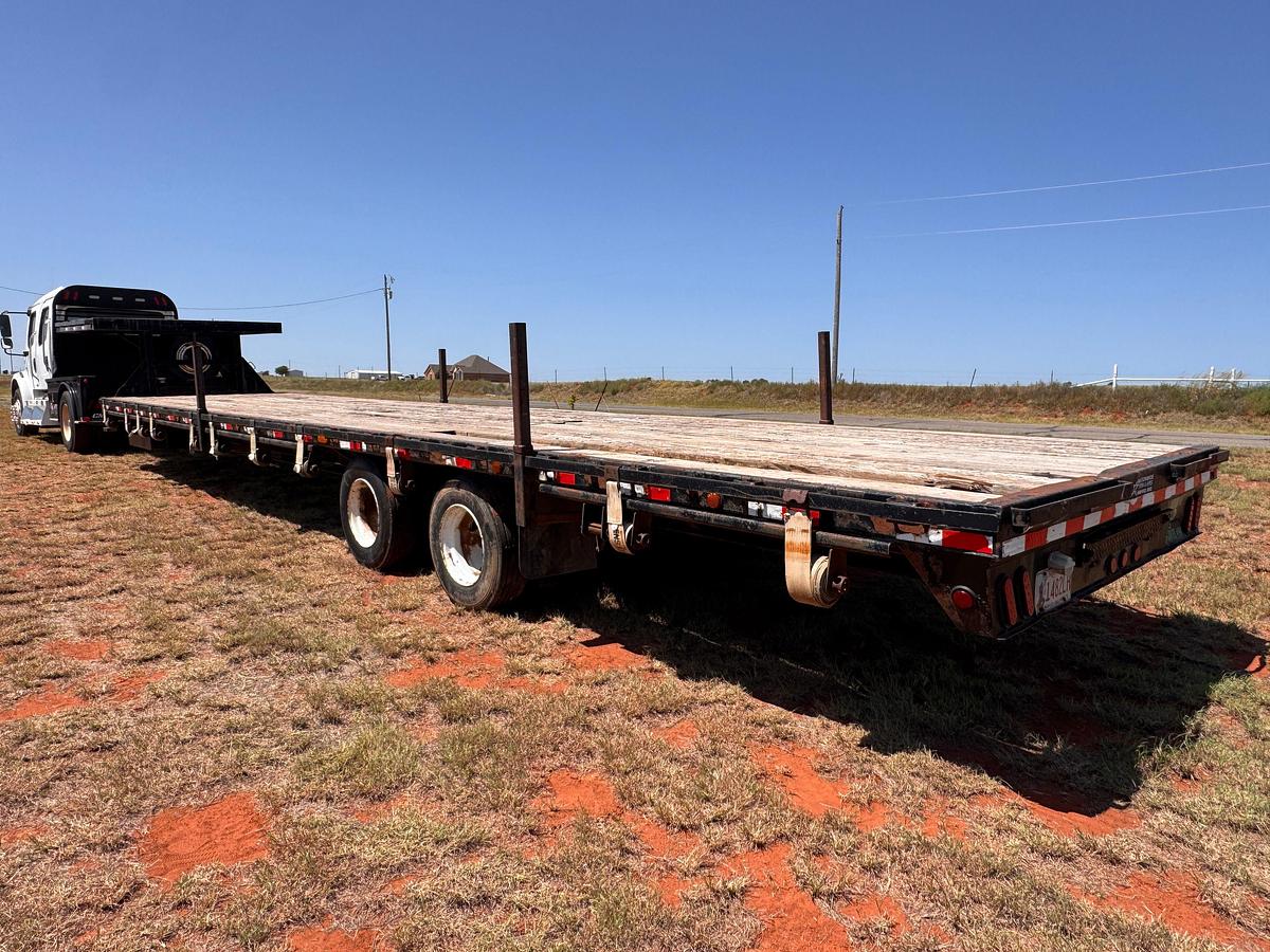 Used 2014 PJ 40' TANDEM DUAL WHEEL FLATBED TRAILER