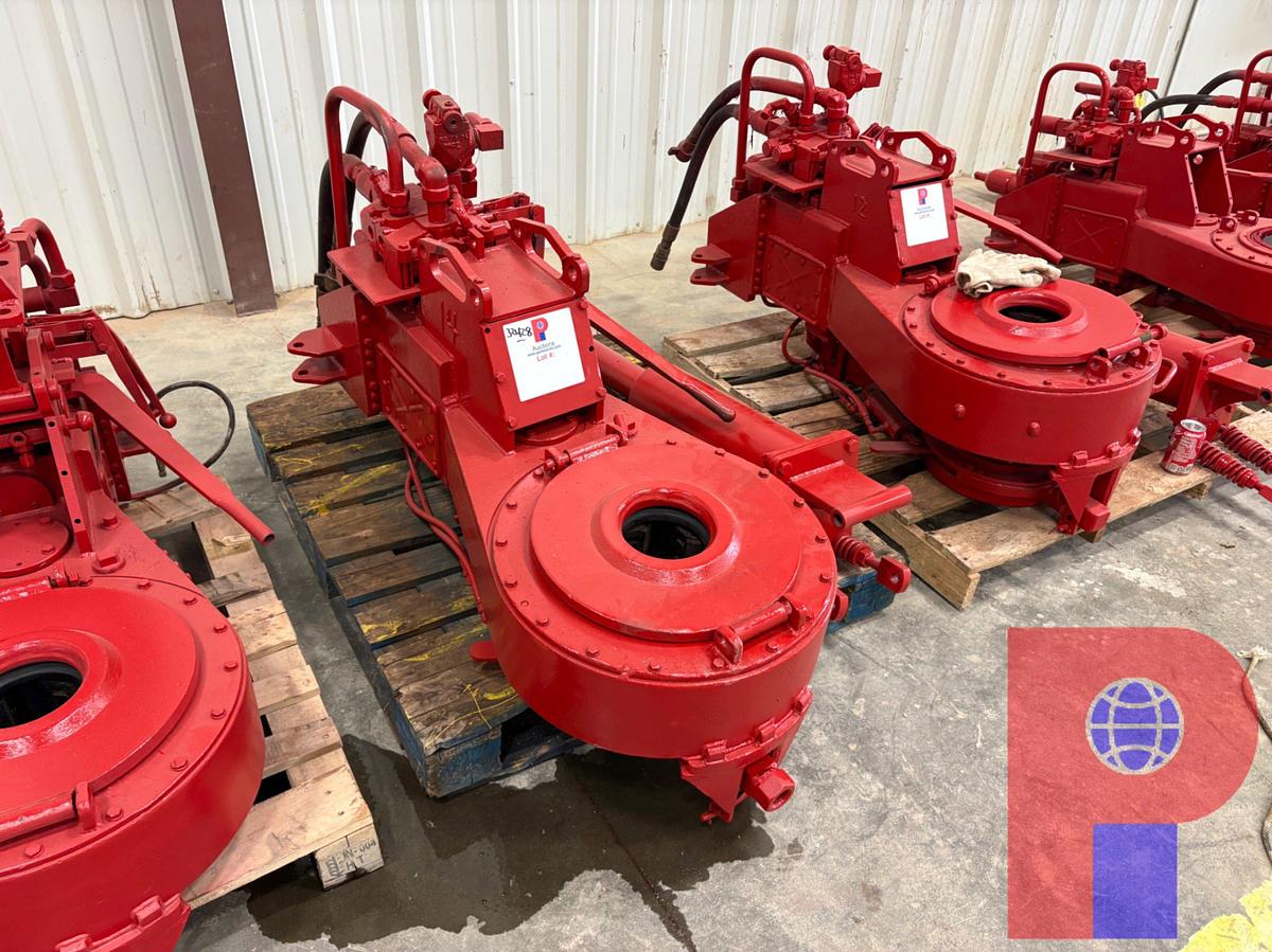 Used MODEL 58-93R HYDRAULIC TUBING TONG W/ 6’ HYD. LIFT CYLINDER