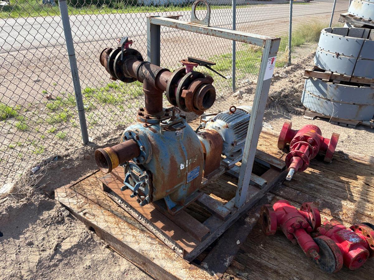 Used (2) gorman-rupp T4A60S-B SELF PRIMING CENT PUMPS
