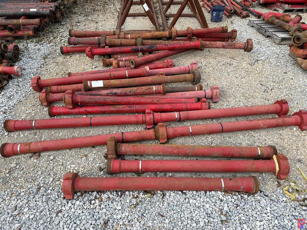 Used (25 X $) (25) 2’-6’ JTS 3” FIG 1502 15K WP FLOW IRON