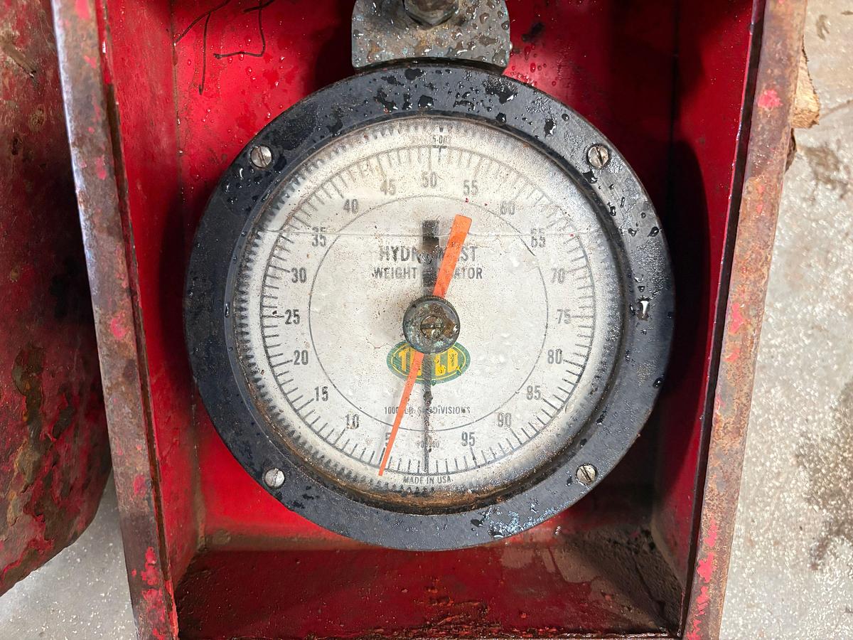Used (3x$) TOTCO hydromast weight indicators