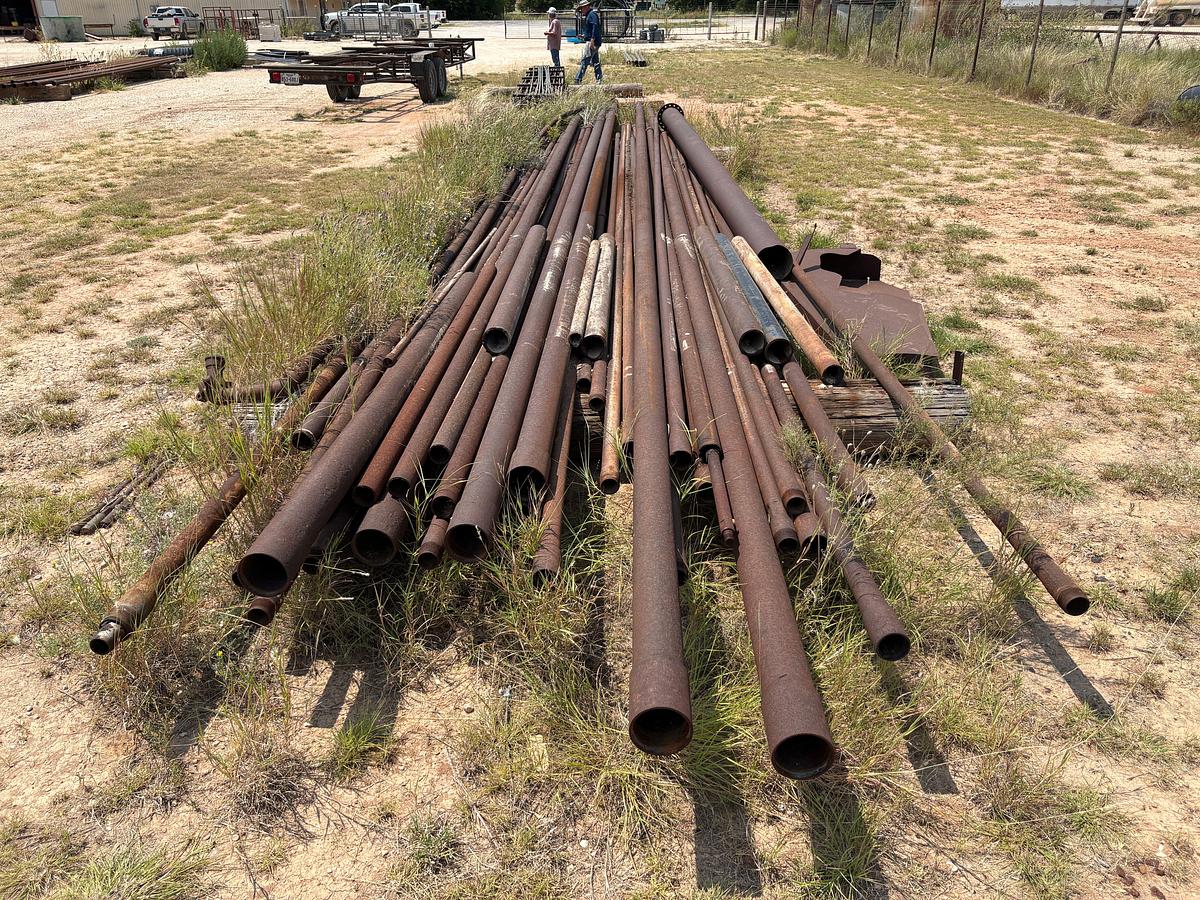 Used (35+) jts of 2-3/8” to 8-3/4”OD structural pipe