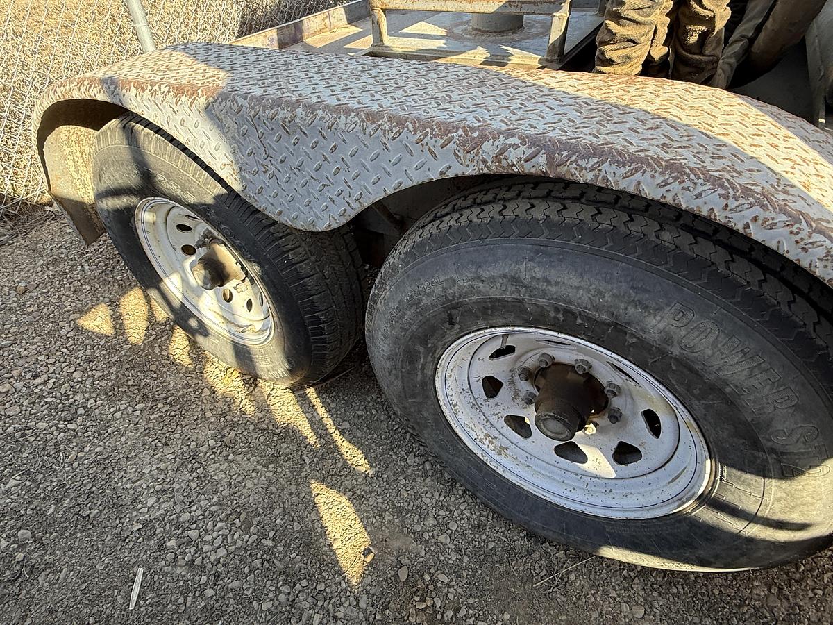 Used 10’ T/A SHOP BUILT 2-STATION BUMPER PULL ACCUMULATOR TRAILER