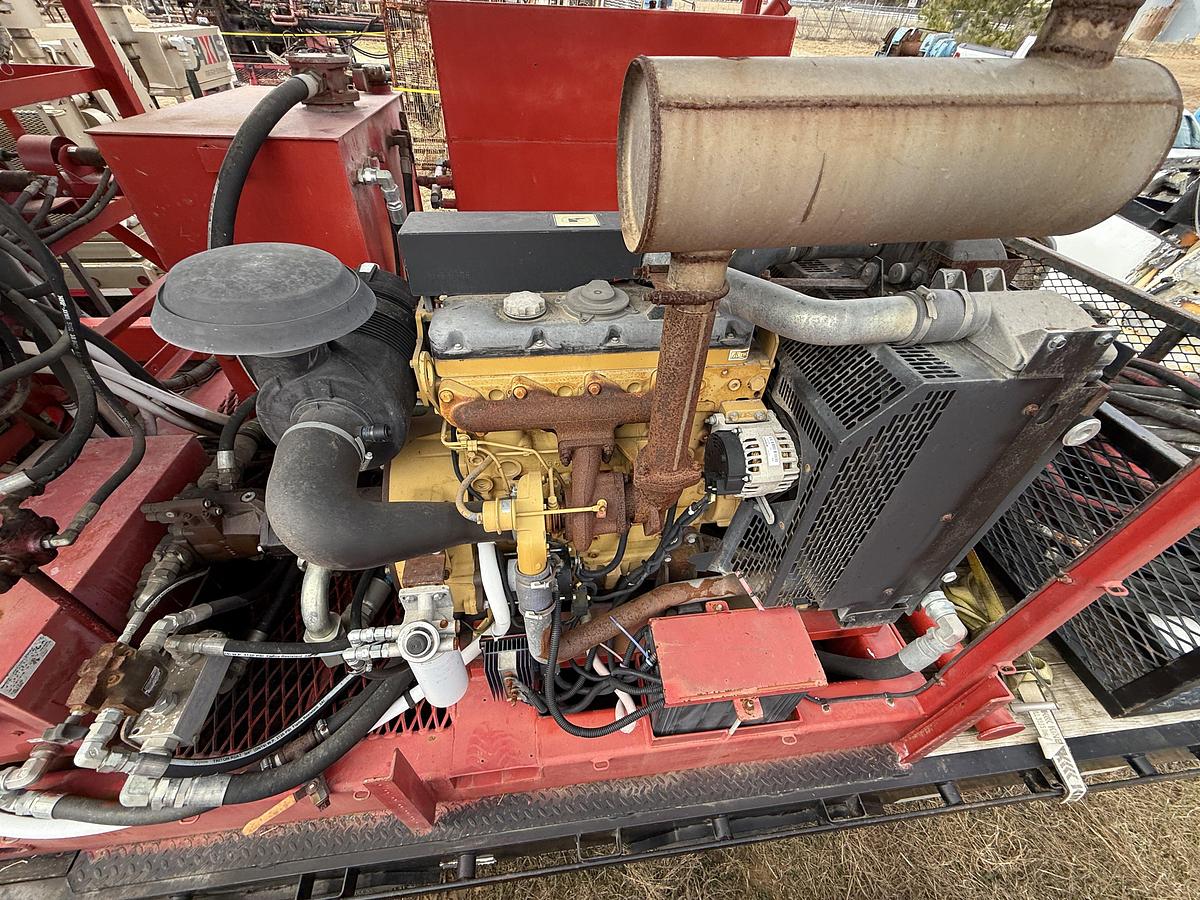 Used 35’ X 102” 30 BBL CHEMICAL MIXING UNIT MTD ON 2018 BIG TEX 12 TON DUAL T/A GOOSENECK TRAILER