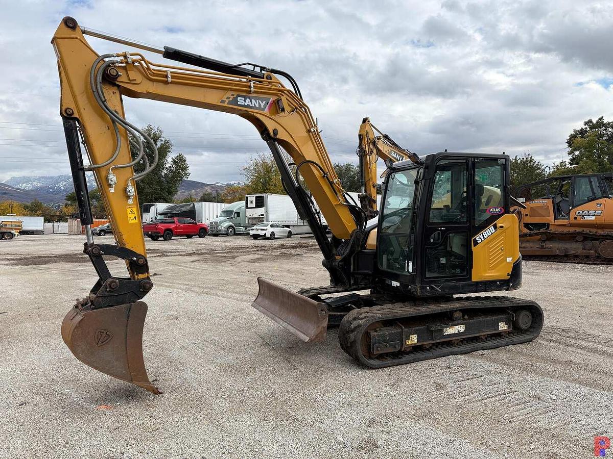 Used 2021 SANY SY80U COMPACT MINI EXCAVATOR