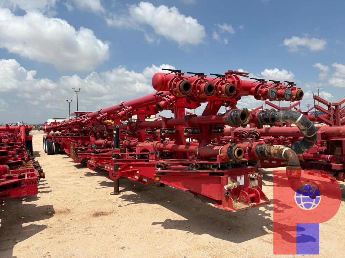 Used 2017 MERTZ 53’ 16-ARM T/A FRAC MISSLE/MANIFOLD TRAILER
