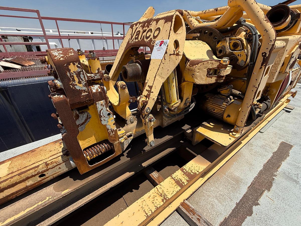 Used 2008 VARCO 500-TON TOP DRIVE SKIDDED