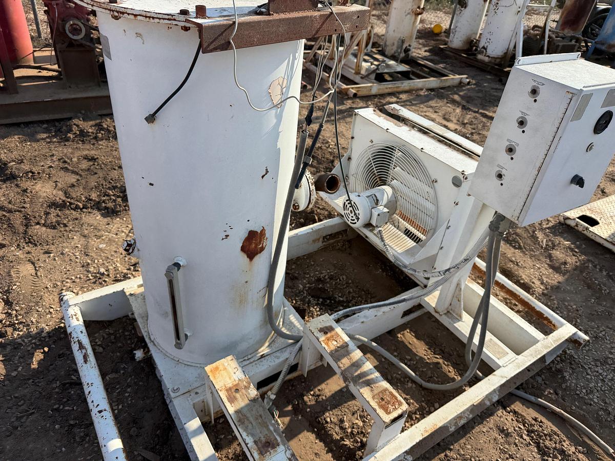 Used (3) SKIDDED AIR COMPRESSOR STATIONS INCOMPLETE F/ PARTS