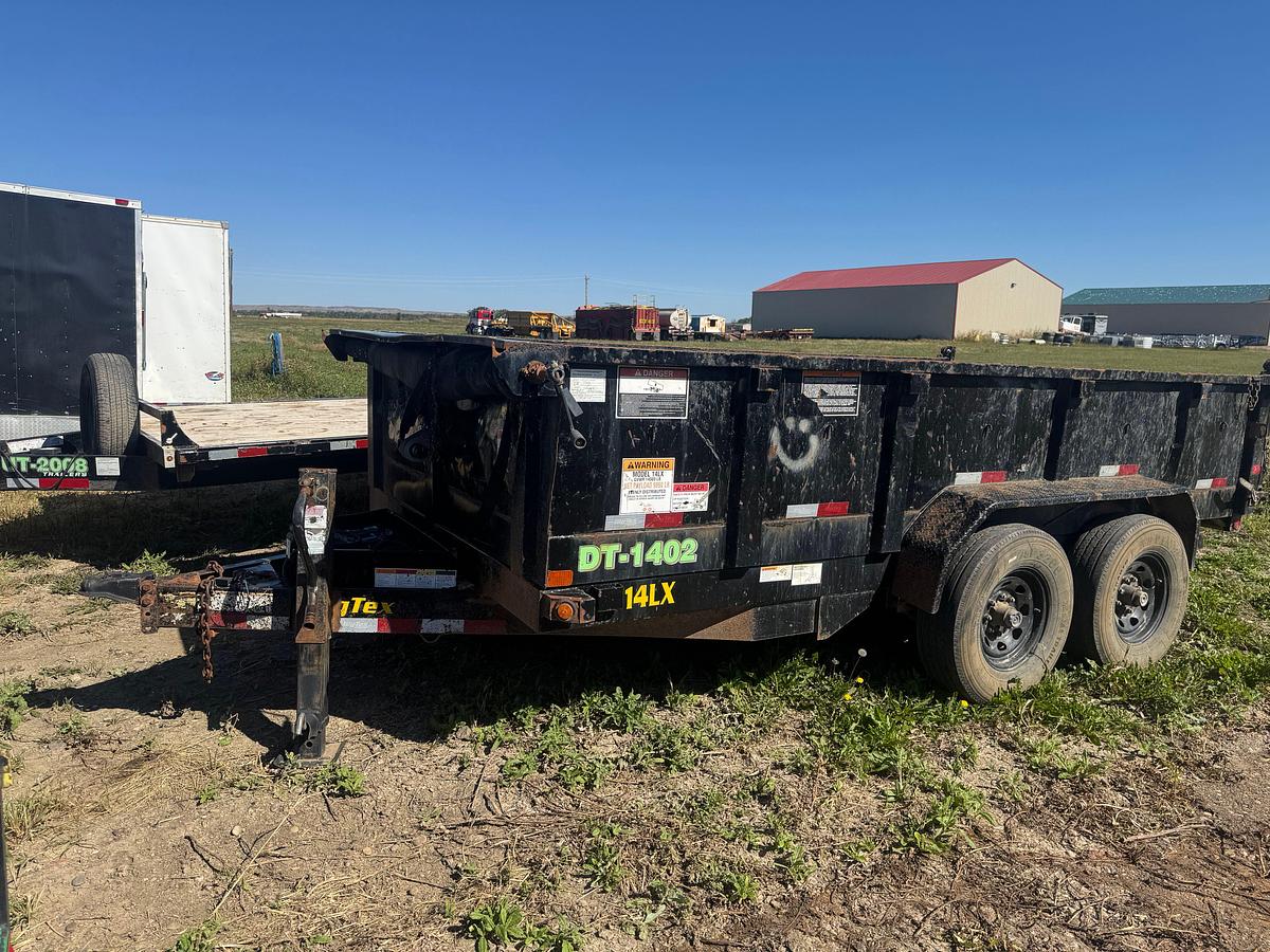 Used BIG TEX 14' T/A BP DUMP TRAILER