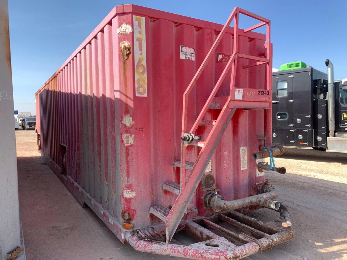 Used 46’L x 8’W x 10’ T 612bbl Rolling Frac Tank