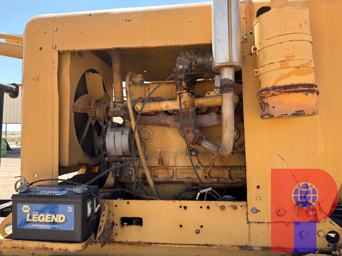 Used TEXOMA MODEL 254-10 AUGER MTD ON 1977 INTERNATIONAL LOAD STAR 1700 DAYCAB FLATBED TRUCK