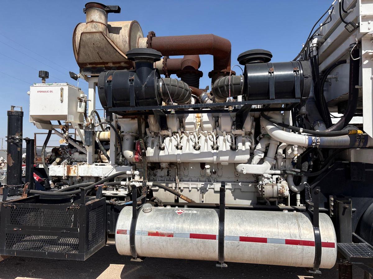 Used 2007 PEERLESS ENERFLOW 3-AXLE FRAC PUMP TRAILER